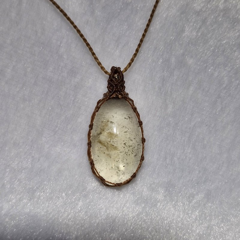 画像7: ☆07/10UP☆：リビアングラス：激レアカボション：国内研磨：マイクロマクラメ先生作品：隕石の衝突による奇跡のガラス：モルダバイトの兄弟分：Silent Arrow（サイレントアロー） (7)