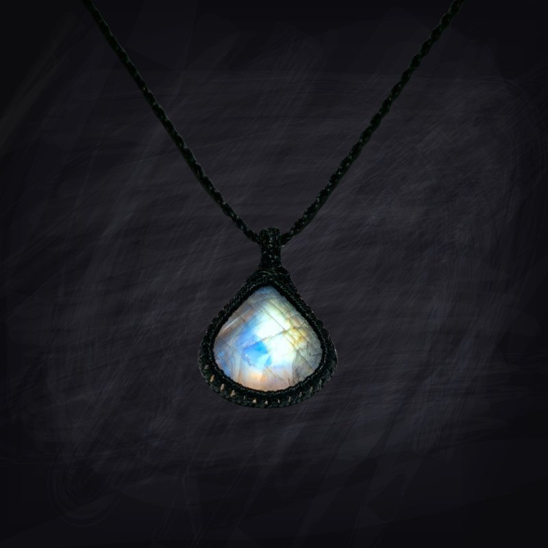 画像3: ☆09/06UP☆月の波動：スタンダードモデル：ロイヤルレインボームーンストーン：月の暦シリーズ：月のかけらムーンストーン： 「ルナドリーム」 (3)