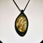 画像3: ☆09/06UP☆ブラジル産ゴールドルチルクォーツ！金の針金が水晶の中に：美しい金の結晶：風音 (3)