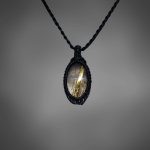 画像3: ☆09/06UP☆ブラジル産ゴールドルチルクォーツ！金の針金が水晶の中に：美しい金の結晶：煌羽（こうう） (3)