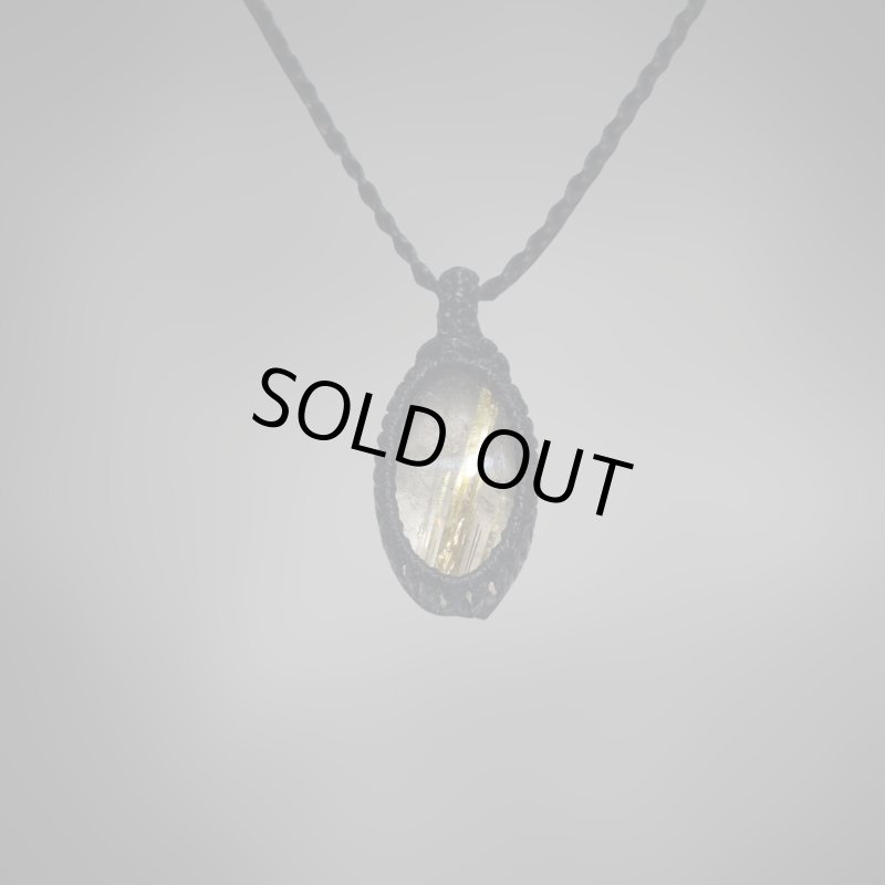 画像3: ☆09/06UP☆ブラジル産ゴールドルチルクォーツ！金の針金が水晶の中に：美しい金の結晶：煌羽（こうう） (3)