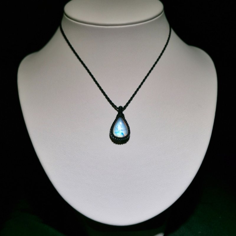 画像2: ☆09/06UP☆月の波動：スタンダードモデル：ロイヤルレインボームーンストーン：月の暦シリーズ：月のかけらムーンストーン： 「月華」 (2)