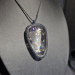 画像6: ☆09/06UP☆ブラジル産レインボークォーツインクォーツ！虹のお花咲く最高級水晶:巨大：月影 (6)