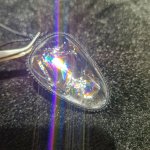 画像4: ☆09/06UP☆ブラジル産レインボークォーツインクォーツ！虹のお花咲く最高級水晶:巨大：月影 (4)