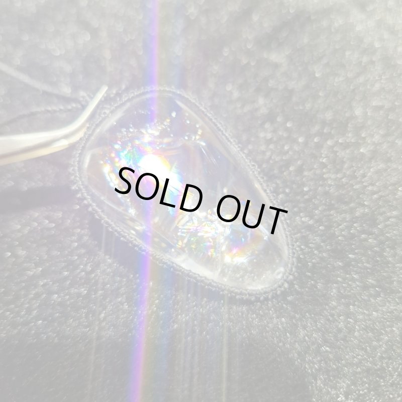 画像4: ☆09/06UP☆ブラジル産レインボークォーツインクォーツ！虹のお花咲く最高級水晶:巨大：月影 (4)