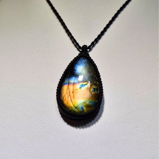 レインボー &バイカラーラブラドライト&スペクトロライト&イエロー