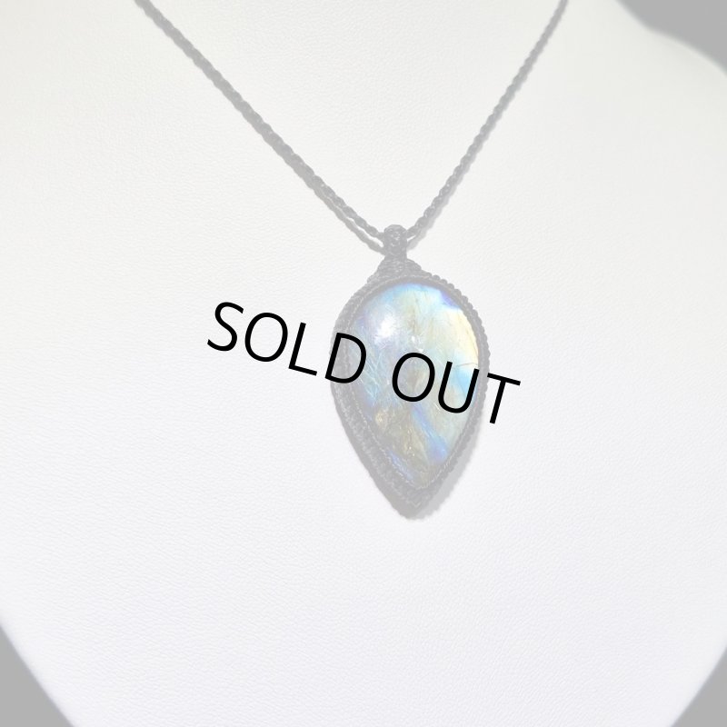 画像3: ☆10/03UP☆ナチュラルカラフル！レインボー＆ディープブルーラブラドライトシリーズ：美しい古代の記憶の残るAAAハイクオリティ天然ラブラドライト： Light Code（光のコード） (3)