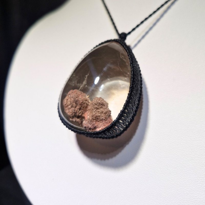 画像2: ☆10/03UP☆：ブラジル産クォーツの奇跡の水晶コレクション：ピンクの岩石入り巨大ガーデンクォーツ：Light Ascension（光のアセンション） (2)