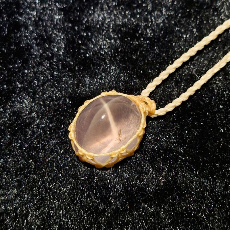 画像4: ☆10/04UP☆：25ctUP スターローズクォーツ：日本再研磨：最高峰のスターが出る水晶：ハイクオリティ：ピンクの石：Mystic Horizon（神秘の地平線） (4)