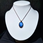 画像2: ☆11/05UP☆ナチュラルカラフル！レインボー＆ディープブルーラブラドライトシリーズ：美しい古代の記憶の残るハイクオリティ天然ラブラドライト：Blue Eagle（ブルー・イーグル） (2)