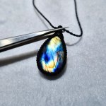 画像5: ☆11/05UP☆ナチュラルカラフル！レインボー＆ディープブルーラブラドライトシリーズ：美しい古代の記憶の残るハイクオリティ天然ラブラドライト：Sacred Sky（聖なる空） (5)