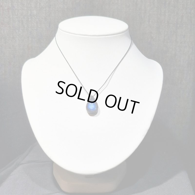 画像2: ☆11/05UP☆先生作品：ハクオリティラブラドライト：マイクロマクラメジュエリーシリーズ：満月の世界へ:神聖なる世界：月霞（つきがすみ） (2)