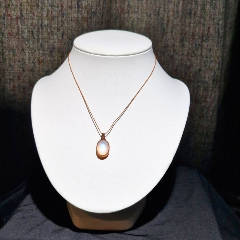 画像3: ☆11/05UP☆月のかけらロイヤルレインボームーンストーン。虹色がロイヤルな輝き：新色：先生作品：光羽（こうう） (3)