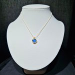 画像4: ☆11/05UP☆先生作品：ハクオリティラブラドライト：マイクロマクラメジュエリーシリーズ：満月の世界へ:神聖なる世界：蒼羽（そうう） (4)