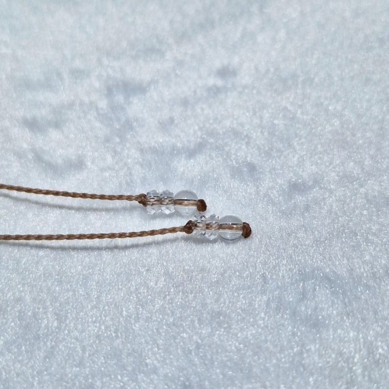 画像3: ☆11/05UP☆先生作品：ハクオリティラブラドライト：マイクロマクラメジュエリーシリーズ：満月の世界へ:神聖なる世界：月詠（つくよみ） (3)