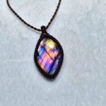 画像4: ☆11/05UP☆ナチュラルカラフル！レインボー＆ディープブルーラブラドライトシリーズ：美しい古代の記憶の残るハイクオリティ天然ラブラドライト：Rosé Mist（ロゼ・ミスト） (4)