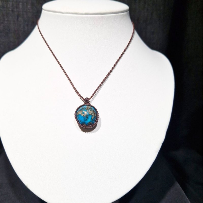 画像5: ☆11/14UP☆ペルシャ産：ハイクオリティターコイズ：パイライトの奇跡：Sky Spirit（スカイ・スピリット） (5)