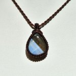 画像2: ☆11/05UP☆ブルーオパール：透明感のあるコモンオパール：いいバイカラー：Stella Rose（星の薔薇） (2)