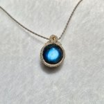 画像6: ☆11/05UP☆先生作品：ハクオリティラブラドライト：マイクロマクラメジュエリーシリーズ：満月の世界へ:神聖なる世界：夢灯（ゆめあかり） (6)