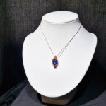 画像3: ☆11/05UP☆先生作品：ハクオリティラブラドライト：マイクロマクラメジュエリーシリーズ：満月の世界へ:神聖なる世界：瑠波（るは） (3)