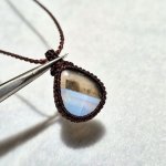 画像4: ☆11/05UP☆ブルーオパール：透明感のあるコモンオパール：いいバイカラー：Stella Rose（星の薔薇） (4)