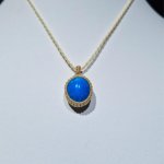 画像1: ☆11/05UP☆ペルシャ産：最強の一品：染めなし：ハイクオリティターコイズ：奇跡：Earth Breath（アース・ブレス） (1)