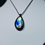 画像2: ☆11/05UP☆ナチュラルカラフル！レインボー＆ディープブルーラブラドライトシリーズ：美しい古代の記憶の残るハイクオリティ天然ラブラドライト：Sacred Sky（聖なる空） (2)