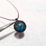 画像4: ☆11/14UP☆ペルシャ産：ハイクオリティターコイズ：パイライトの奇跡：Sky Spirit（スカイ・スピリット） (4)