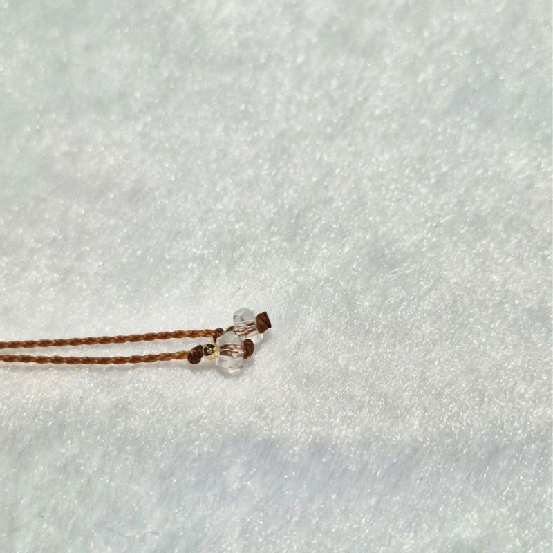 画像4: ☆11/05UP☆先生作品：ハクオリティラブラドライト：マイクロマクラメジュエリーシリーズ：満月の世界へ:神聖なる世界：瑠波（るは） (4)