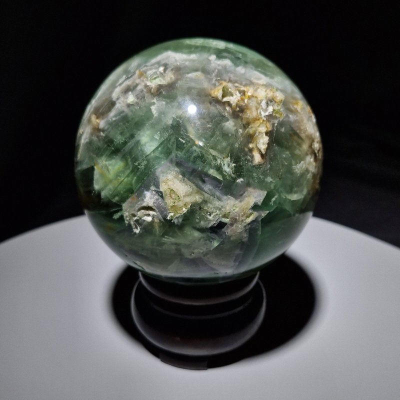 画像8: ☆12/03UP☆美しい傾向フローライト；中国四川産；天然の紫、緑、クリアからできる美しい結晶：地球の作り出した色：Verdelia（ヴェルデリア） (8)