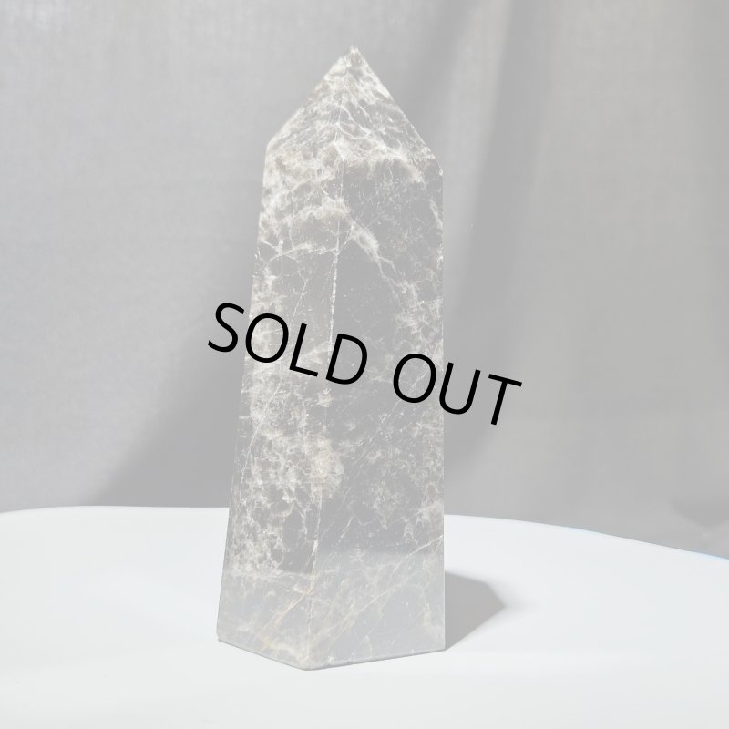 画像4: ☆12/03UP☆モリオン黒オベリクス：魔よけの最高峰：ブラジル産黒水晶：Obsidian Knight（オブシディアン・ナイト） (4)