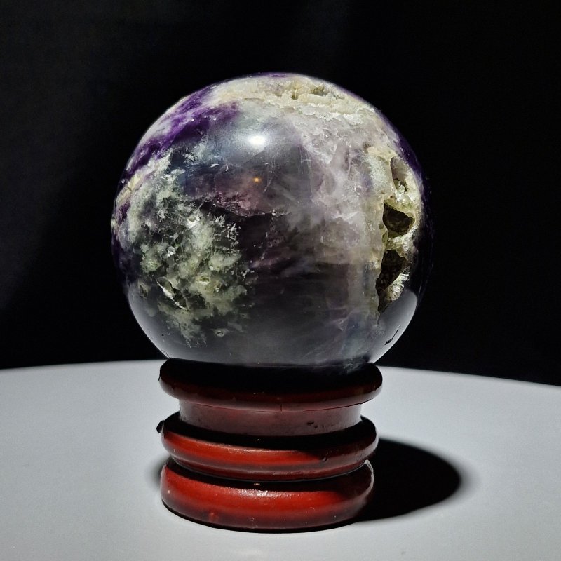 画像5: ☆12/03UP☆美しい傾向フローライト；中国四川産；天然の紫、緑、クリアからできる美しい結晶：地球の作り出した色：Mint Aura（ミント・オーラ） (5)