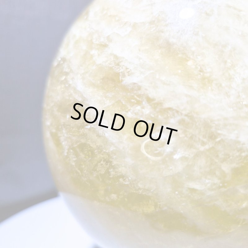 画像7: ☆12/03UP☆ゴールデンシトリン×スモーキー混ざり合った巨大な丸だ；美しい巨大なコレクションピースを大放出：丸玉加工：Solar King Sphere（ソーラー・キング・スフィア） (7)