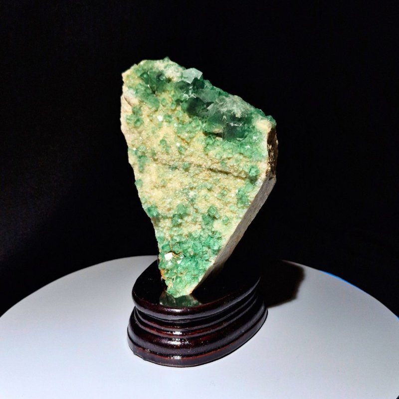 画像3: ☆12/03UP☆美しい蛍光フローライト；中国四川産；天然の紫、緑、クリアからできる美しい結晶：地球の作り出した色：Clarity Leaf（クラリティ・リーフ） (3)