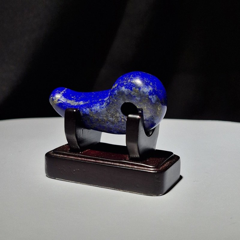 画像2: ☆12/03☆古代の最古のパワーストーンと呼ばれるラピスラズリが登場！。新たな時代へ：勾玉デザイン：Galaxy Spirit Fang（ギャラクシー・スピリット・ファング） (2)