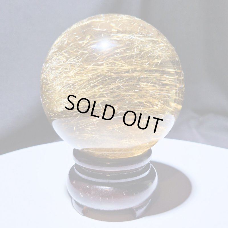 画像6: ☆12/03UP☆月のかけら史上最高峰：ゴールドスモーキールチルクォーツ；コレクションピースを大放出：丸玉加工：金の流星：Golden Smoky Orb（ゴールデン・スモーキー・オーブ） (6)