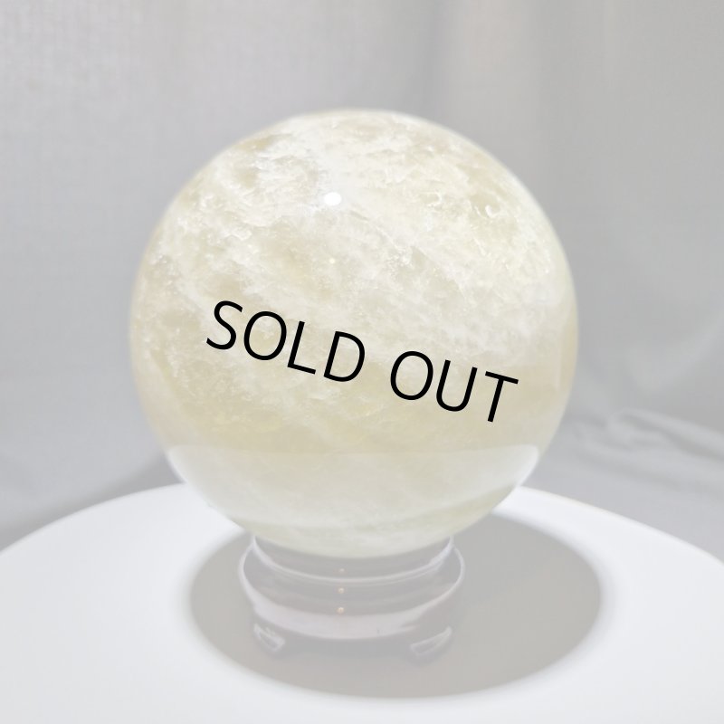 画像5: ☆12/03UP☆ゴールデンシトリン×スモーキー混ざり合った巨大な丸だ；美しい巨大なコレクションピースを大放出：丸玉加工：Solar King Sphere（ソーラー・キング・スフィア） (5)