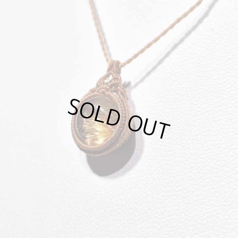 画像2: ☆12/04UP☆超ハイクオリティ：小粒世界一＊ブラジル産ゴールドルチルクォーツ！金の針金が水晶の中に：美しい金の結晶：Sunline Harmony（サンライン・ハーモニー） (2)