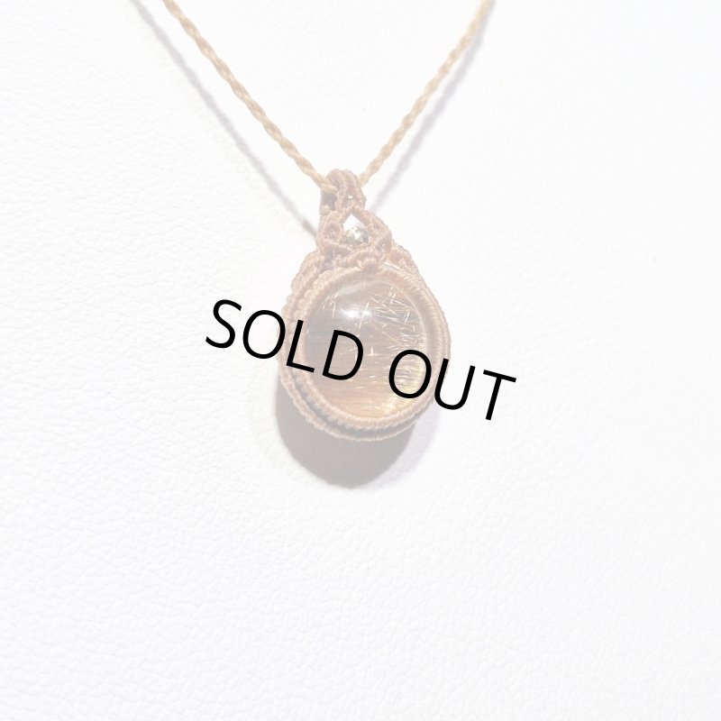 画像3: ☆12/04UP☆超ハイクオリティ：小粒世界一＊ブラジル産ゴールドルチルクォーツ！金の針金が水晶の中に：美しい金の結晶：Sunline Harmony（サンライン・ハーモニー） (3)