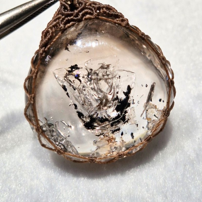 画像7: ☆01/01UP☆奇跡の水入り水晶：100万年前の不老不死の水：たっぷり水の入った最高級水晶：Element Flow (7)