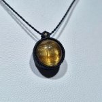 画像4: ☆01/01UP☆超ハイクオリティ：小粒世界一＊ブラジル産ゴールドルチルクォーツ！金の針金が水晶の中に：美しい金の結晶：始動（Shidō） (4)