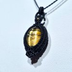 画像1: ☆01/01UP☆超ハイクオリティ：小粒世界一＊ブラジル産ゴールドルチルクォーツ！金の針金が水晶の中に：美しい金の結晶：Aurora Path（オーロラ・パス） (1)