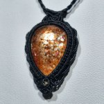 画像3: ☆07/18UP☆ギラギラサンストーン：レインボーのラメがすごい：インド産；天然サンストーン：Between Worlds (3)