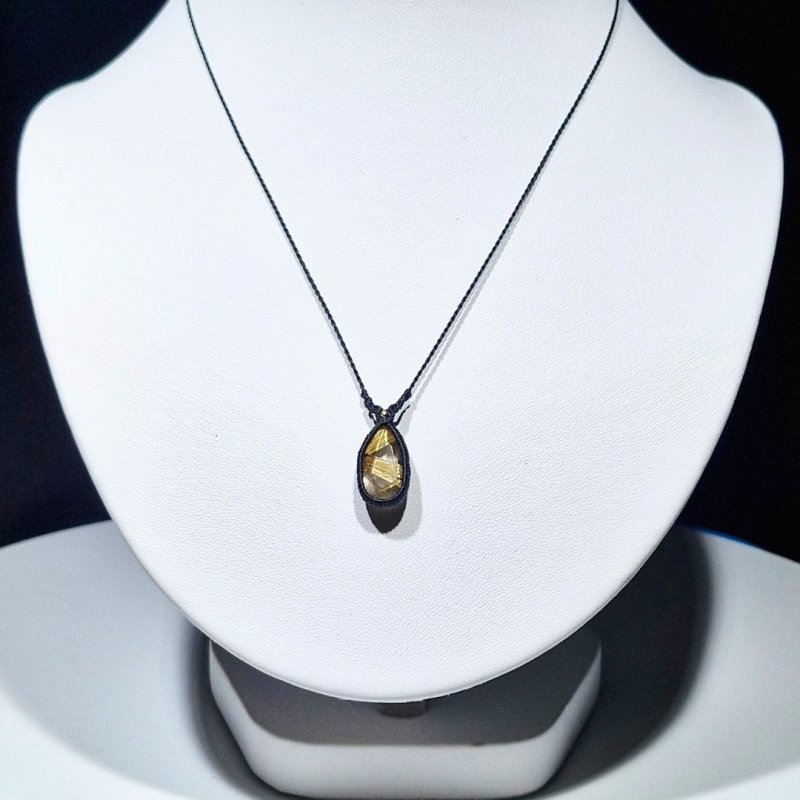 画像6: ☆01/01UP☆超ハイクオリティ：小粒世界一＊ブラジル産ゴールドルチルクォーツ！金の針金が水晶の中に：美しい金の結晶：運命線（うんめいせん） (6)