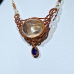 画像1: ☆01/01UP☆奇跡の水入り水晶：100万年前の不老不死の水：たっぷり水の入った最高級水晶：光の記憶（Hikari no Kioku） (1)