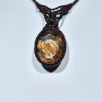 画像1: ☆01/01UP☆超ハイクオリティ：小粒世界一＊ブラジル産ゴールドルチルクォーツ！金の針金が水晶の中に：美しい金の結晶：黎明（れいめい）の金脈 (1)