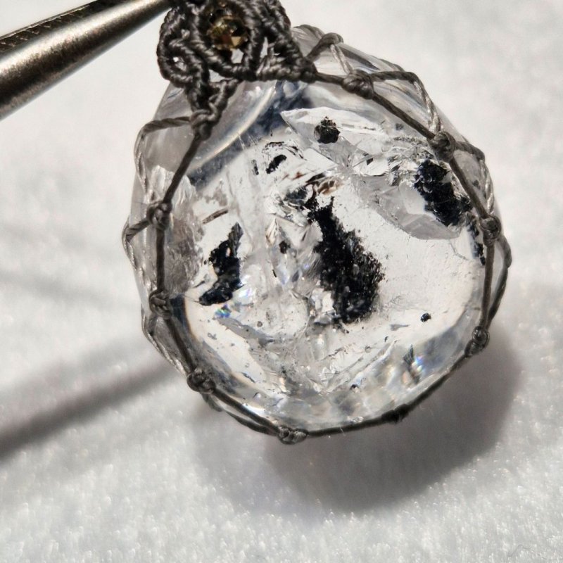 画像7: ☆01/01UP☆奇跡の水入り水晶：100万年前の不老不死の水：たっぷり水の入った最高級水晶：巡り（Meguri） (7)