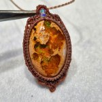 画像6: ☆01/01UP☆1世界最高品質のカンテラオパール全部出します：登場：マイクロマクラメ作品:虹色のきらきらがとまりません：メキシコオパールの奇跡：Inner Fire 2026 (6)