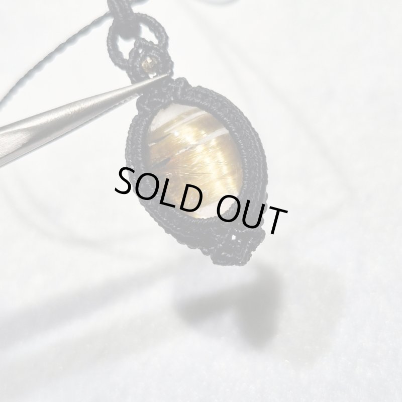 画像6: ☆01/01UP☆超ハイクオリティ：小粒世界一＊ブラジル産ゴールドルチルクォーツ！金の針金が水晶の中に：美しい金の結晶：Aurora Path（オーロラ・パス） (6)