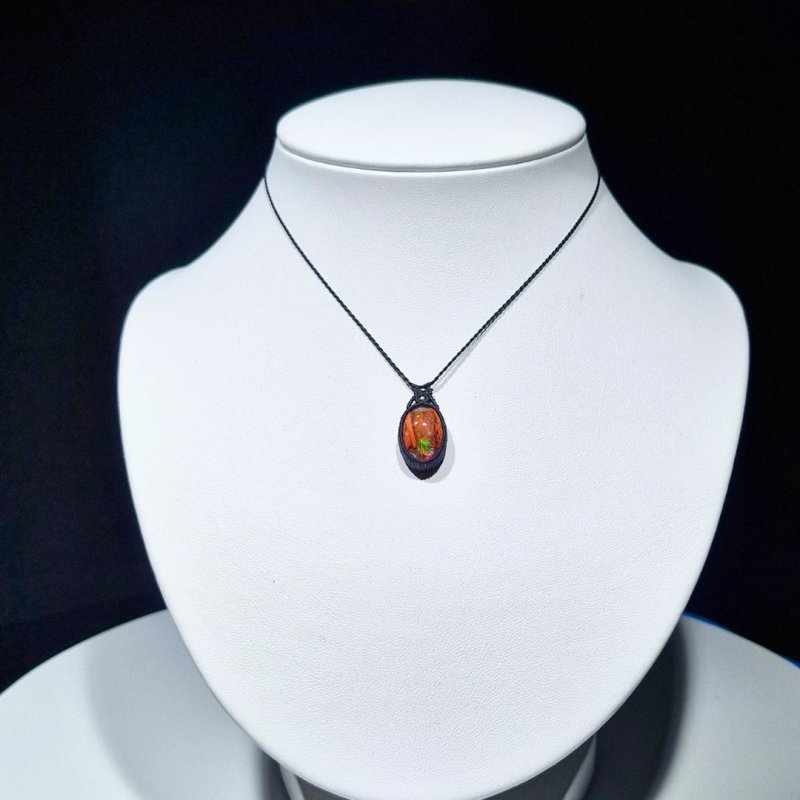 画像7: ☆01/01UP☆1世界最高品質のカンテラオパール全部出します：登場：マイクロマクラメ作品:虹色のきらきらがとまりません：メキシコオパールの奇跡：灯脈（とうみゃく） (7)